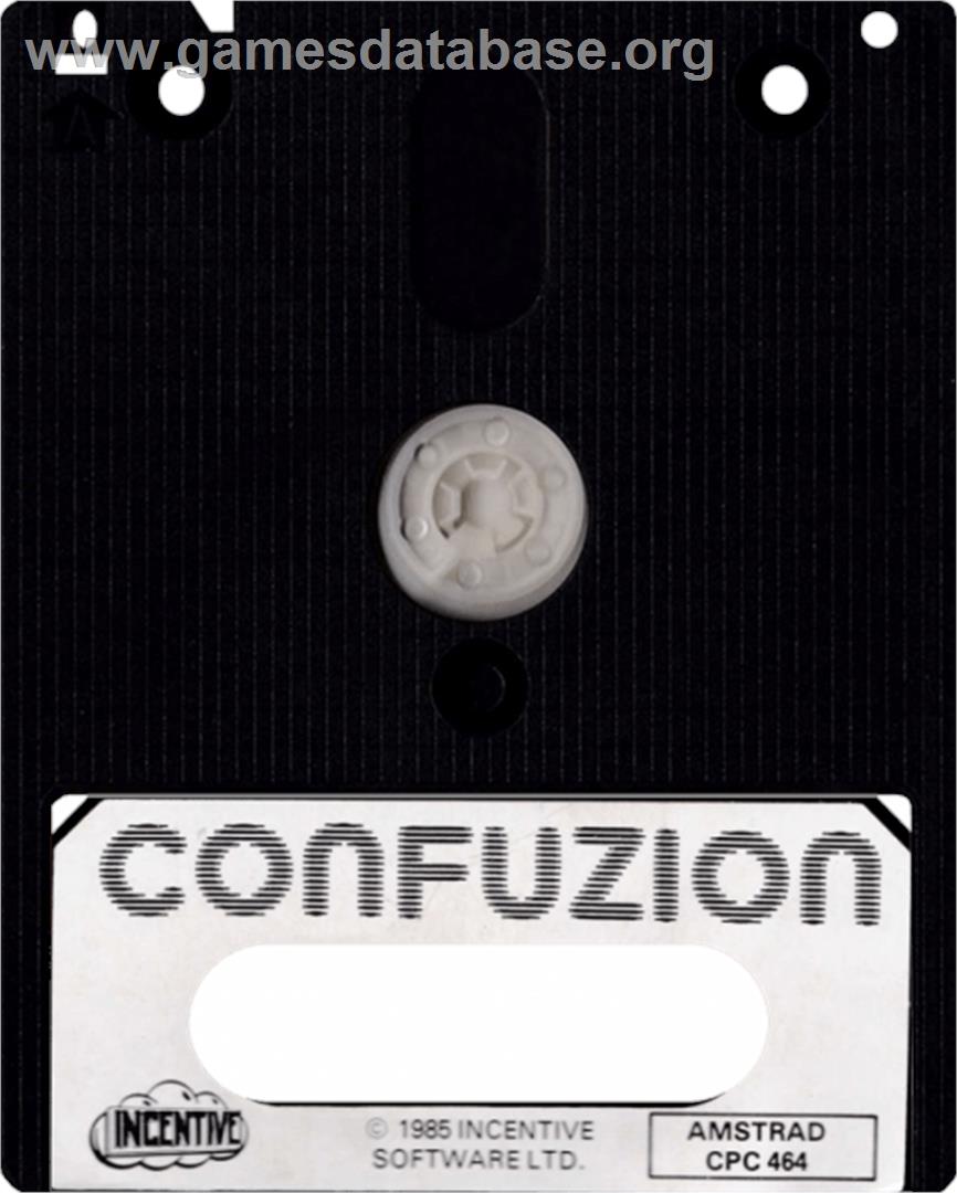 Confuzion - Amstrad CPC - Artwork - Cartridge
