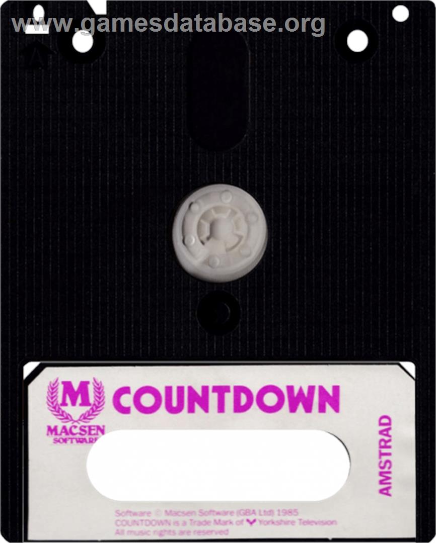 Count Down - Amstrad CPC - Artwork - Cartridge