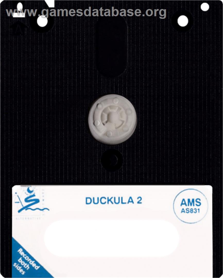 Count Duckula 2 Featuring Tremendous Terence - Amstrad CPC - Artwork - Cartridge
