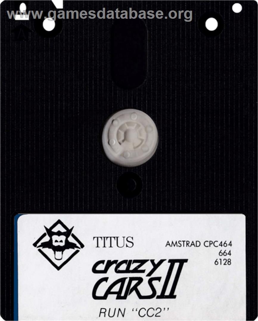Crazy Cars 2 - Amstrad CPC - Artwork - Cartridge