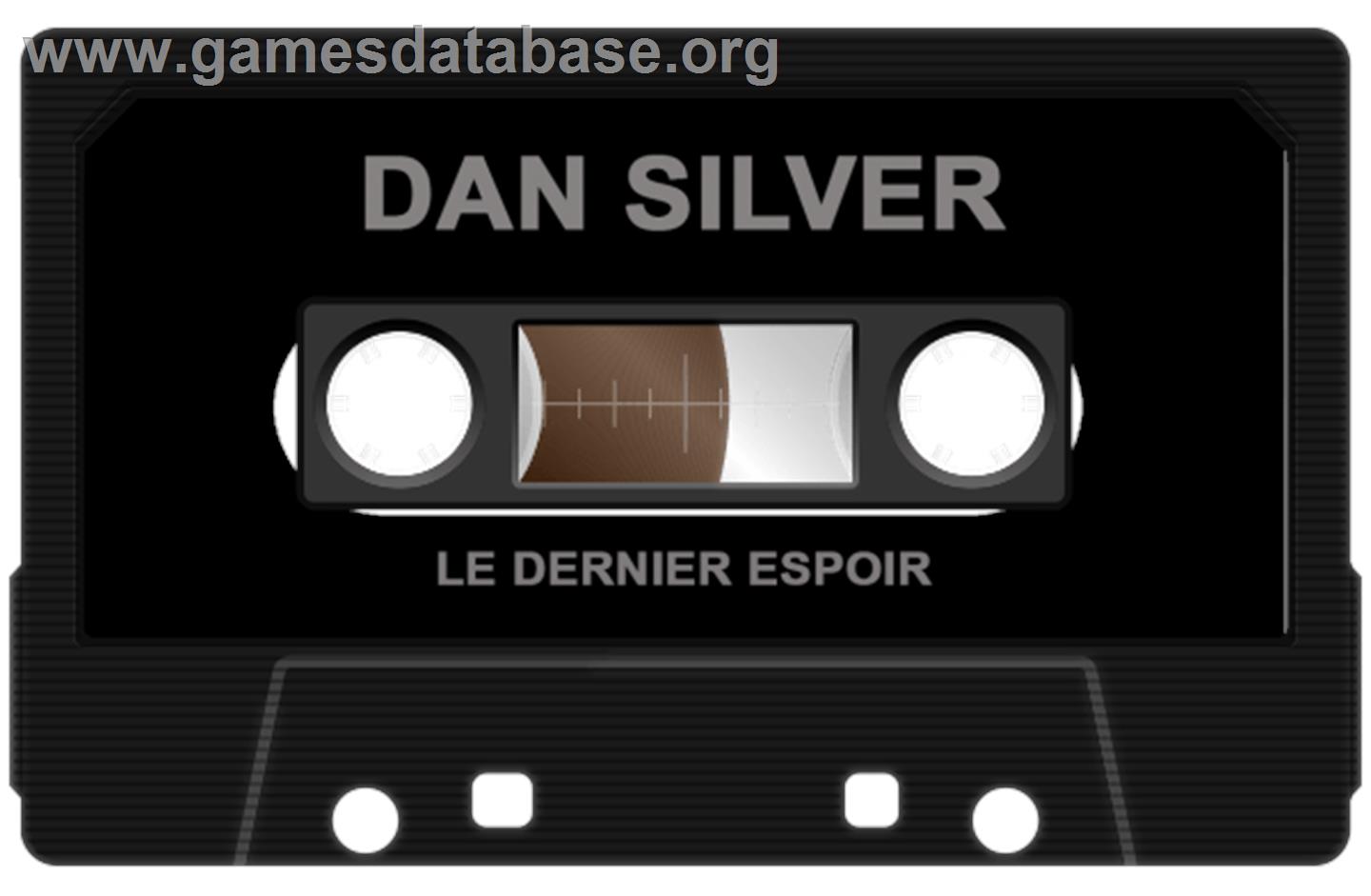 Dan Silver - Le Dernier Espoir - Amstrad CPC - Artwork - Cartridge