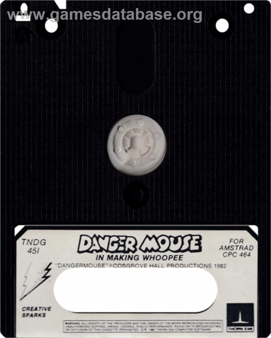 Danger Mouse in Making Whoopee! - Amstrad CPC - Artwork - Cartridge