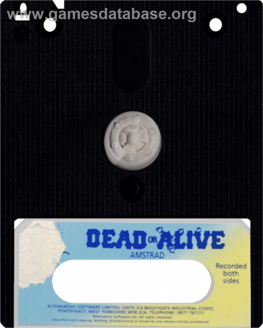 Dead or Alive - Amstrad CPC - Artwork - Cartridge
