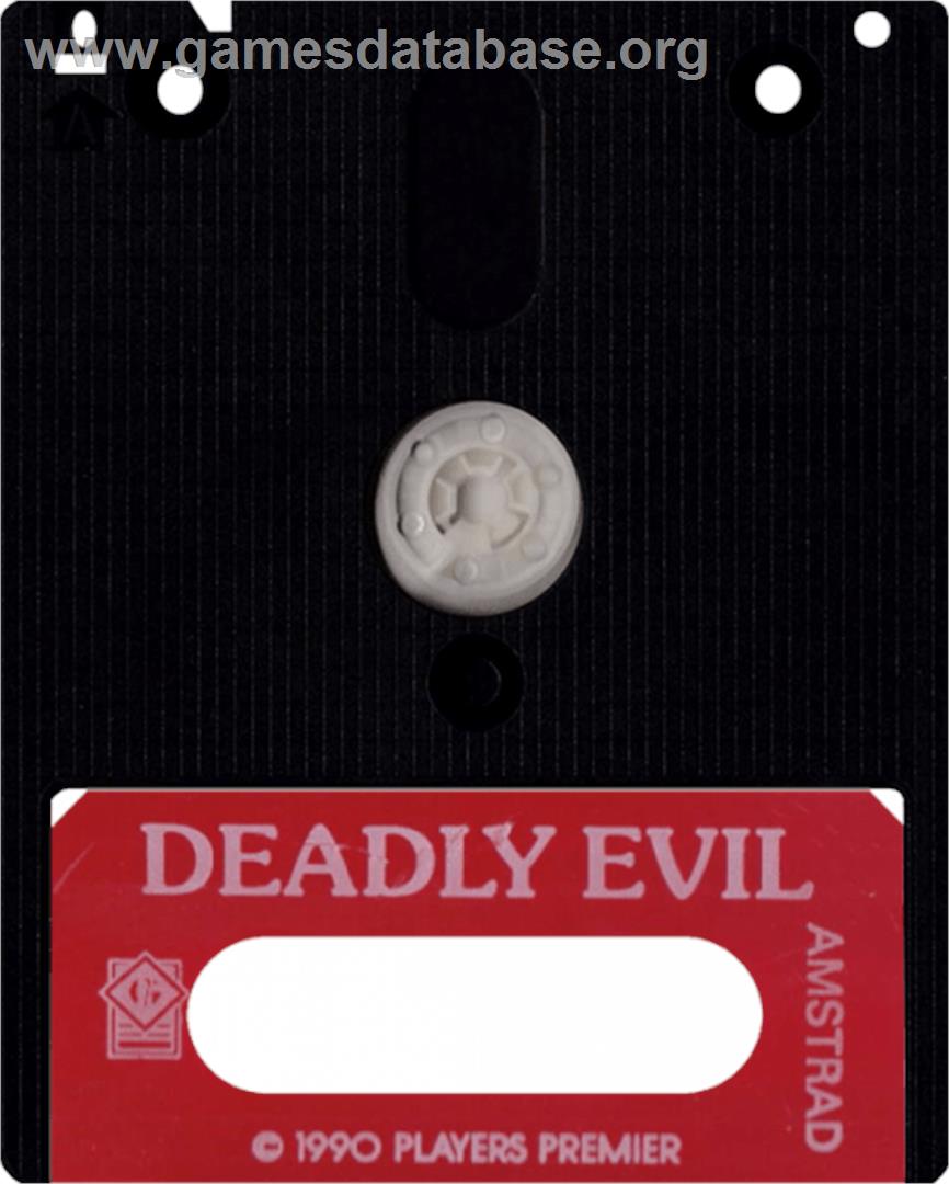 Deadly Evil - Amstrad CPC - Artwork - Cartridge