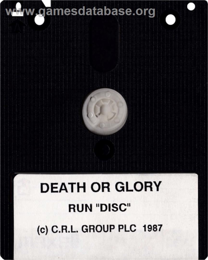 Death or Glory - Amstrad CPC - Artwork - Cartridge