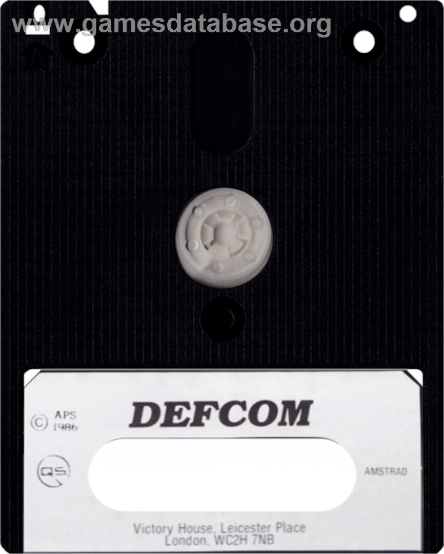 Defcom - Amstrad CPC - Artwork - Cartridge