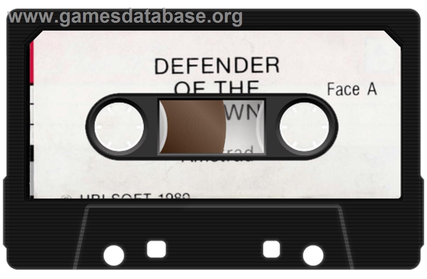 Defender of the Crown - Amstrad CPC - Artwork - Cartridge