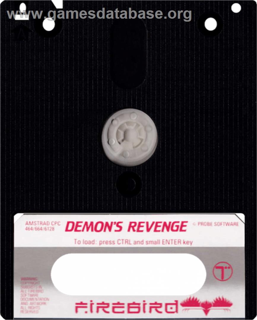 Demon's Revenge - Amstrad CPC - Artwork - Cartridge