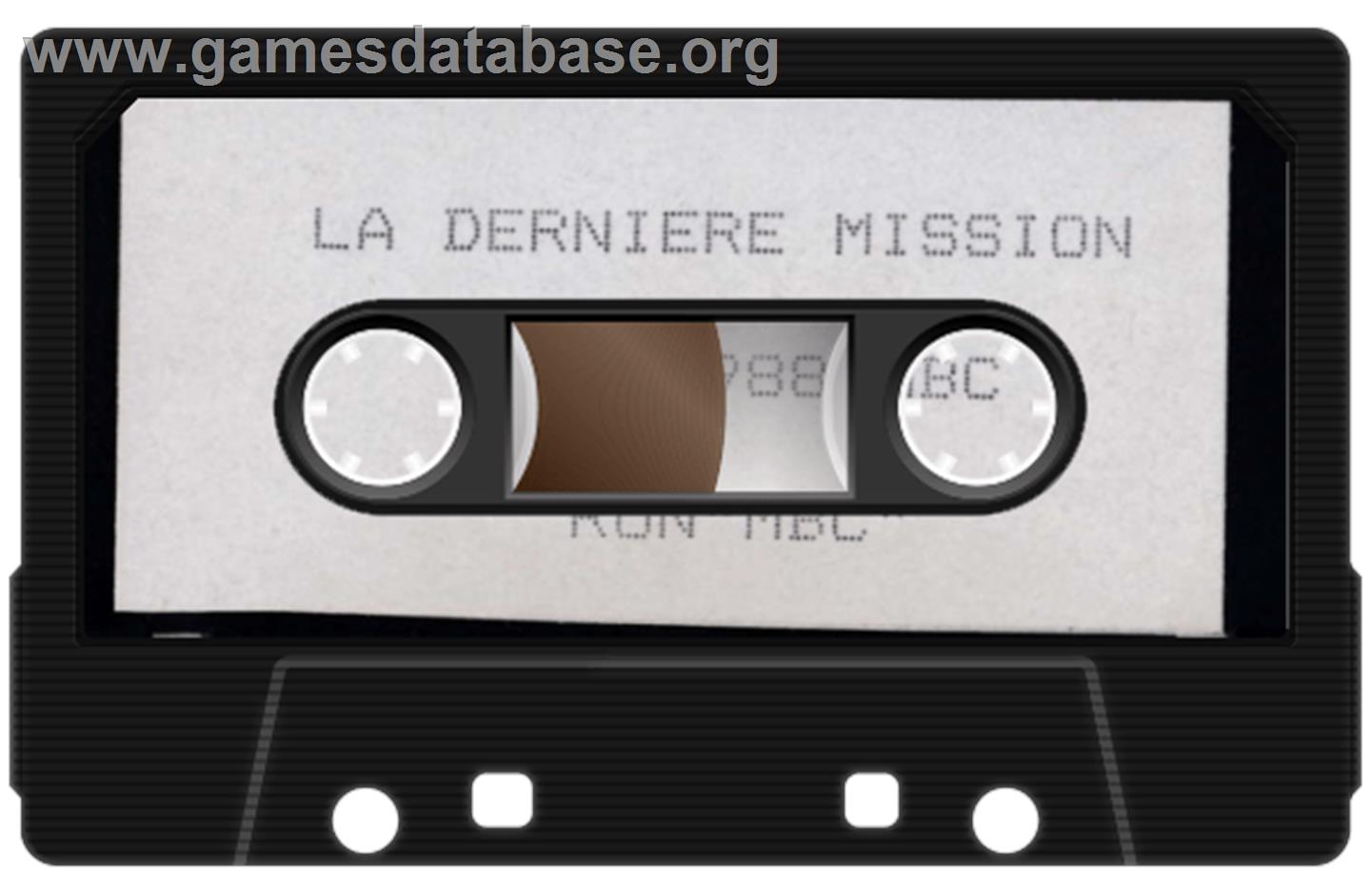 Dernière Mission, La - Amstrad CPC - Artwork - Cartridge