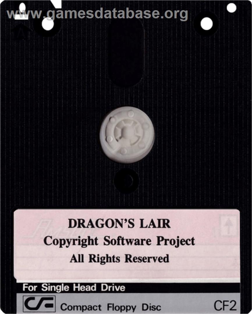 Dragon's Lair - Amstrad CPC - Artwork - Cartridge