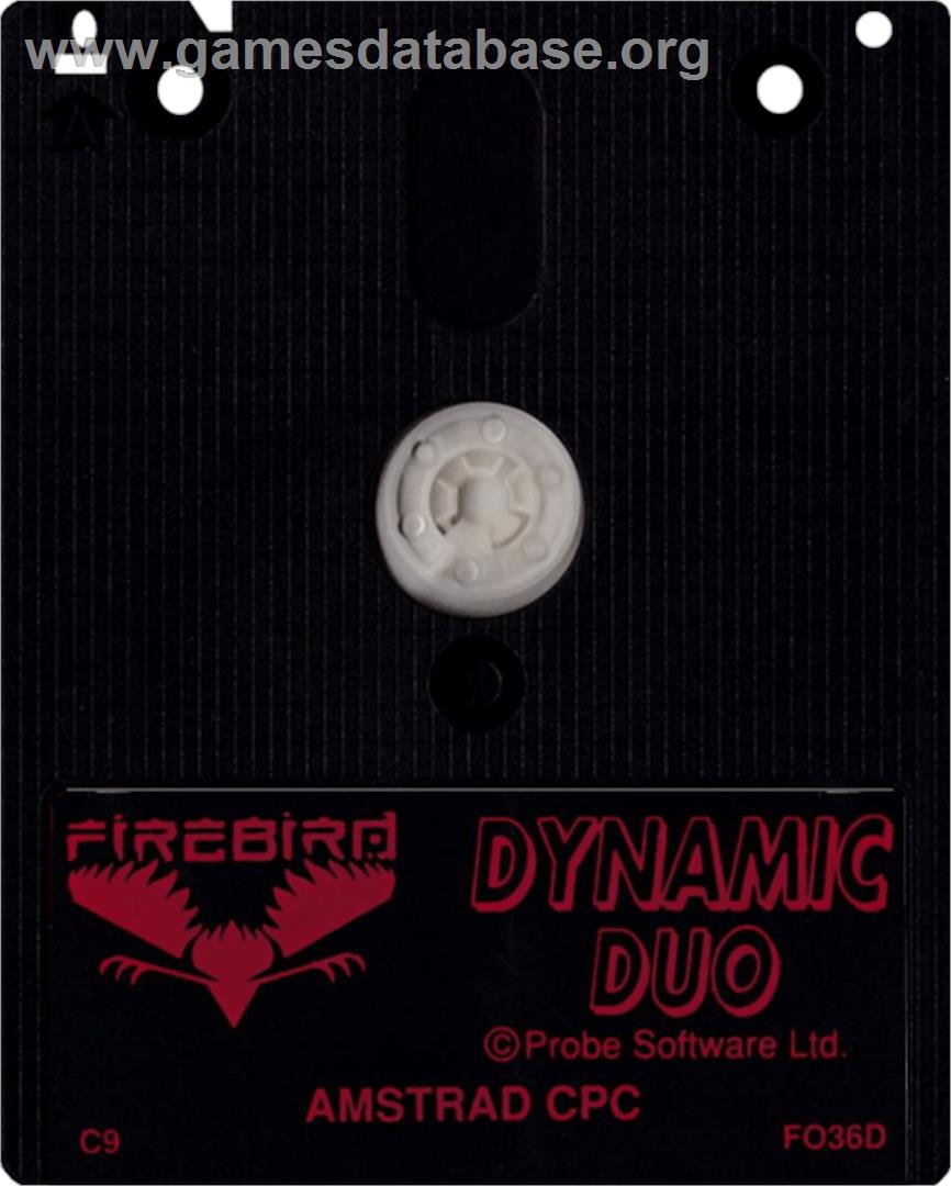 Dynamic Duo - Amstrad CPC - Artwork - Cartridge