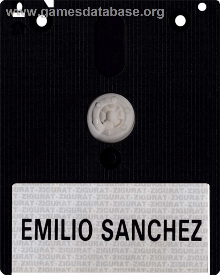 Emilio Sanchez Vicario Grand Slam - Amstrad CPC - Artwork - Cartridge