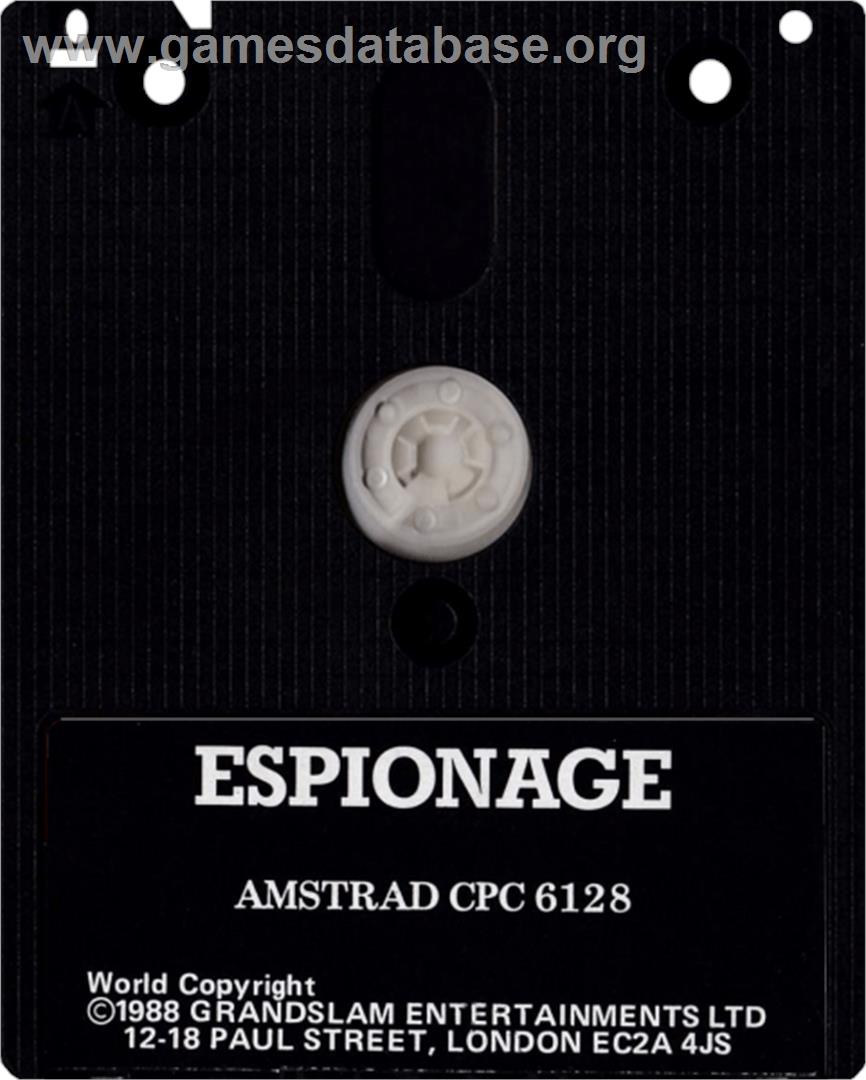 Espionage - Amstrad CPC - Artwork - Cartridge