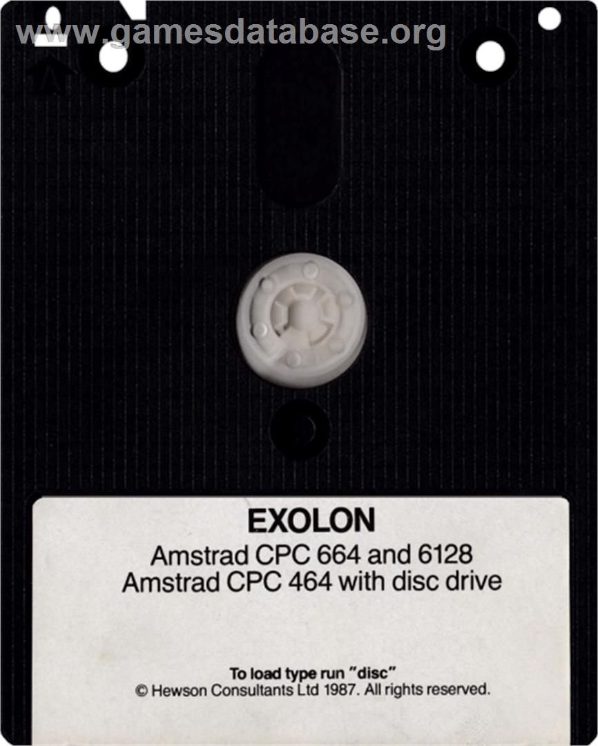 Exolon - Amstrad CPC - Artwork - Cartridge