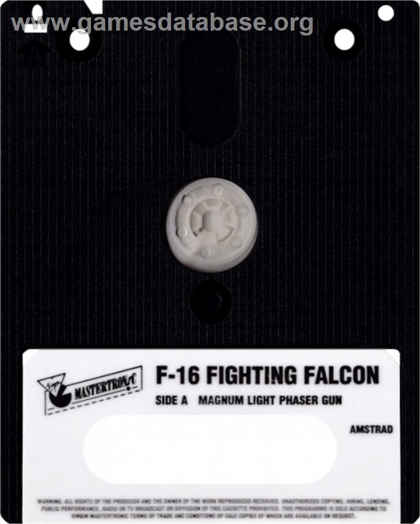 F-16 Fighting Falcon - Amstrad CPC - Artwork - Cartridge