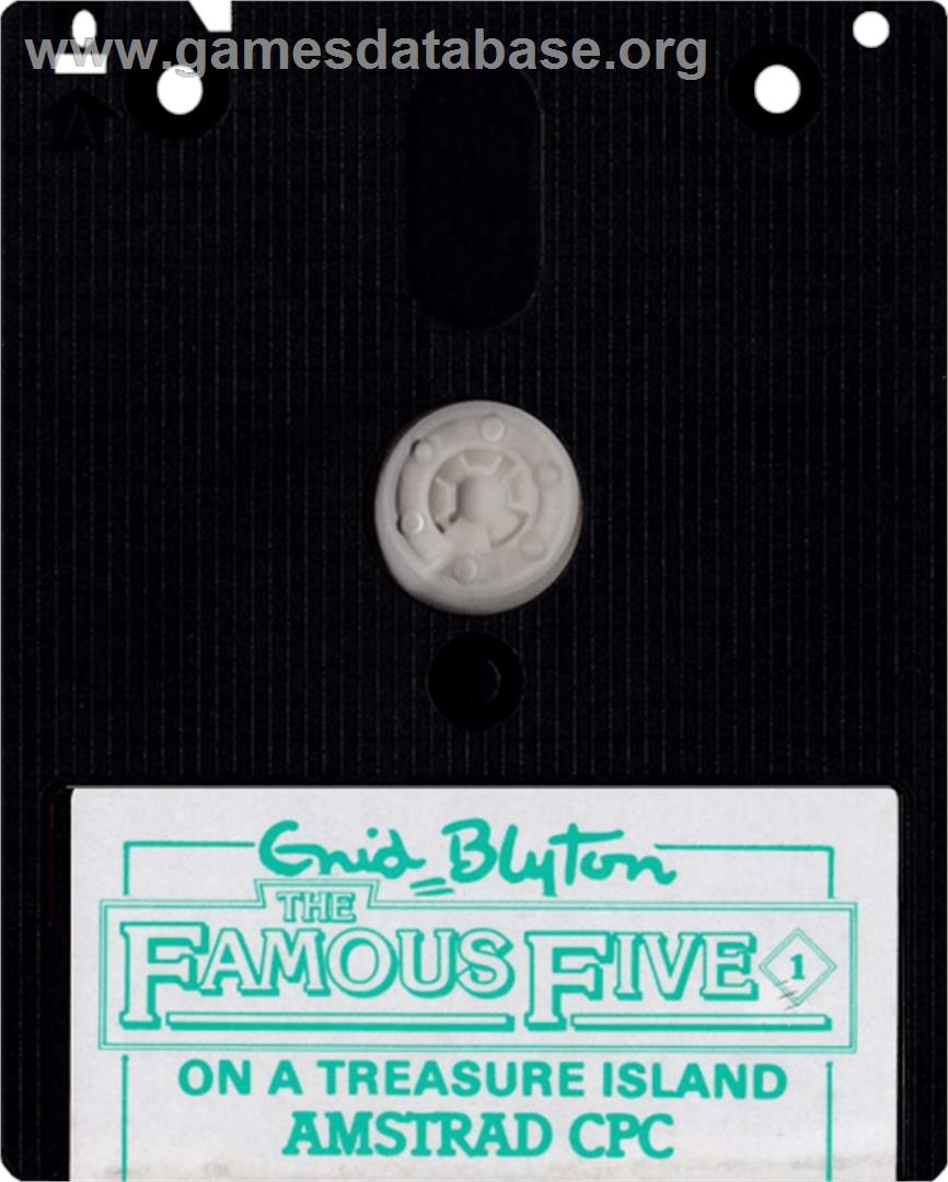 Famous Five, The - Five On A Treasure Island - Amstrad CPC - Artwork - Cartridge