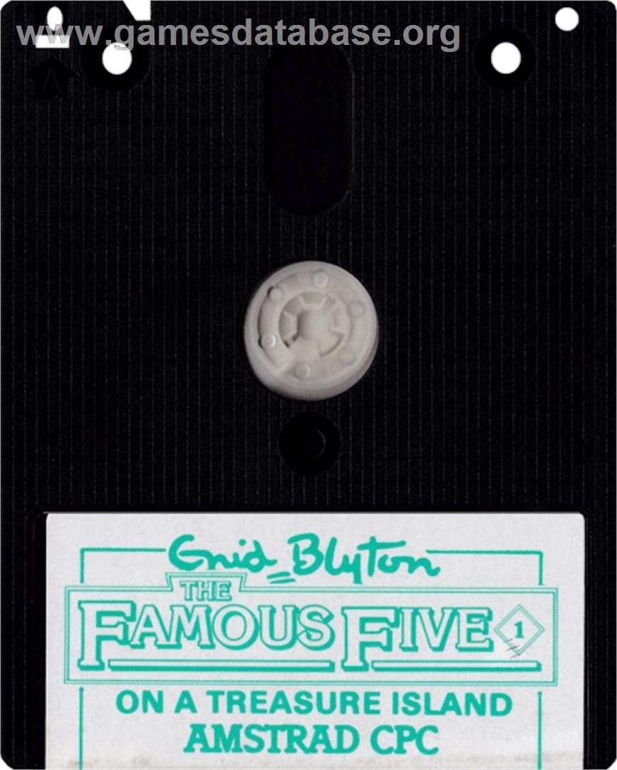 Famous Five: Five on a Treasure Island - Amstrad CPC - Artwork - Cartridge