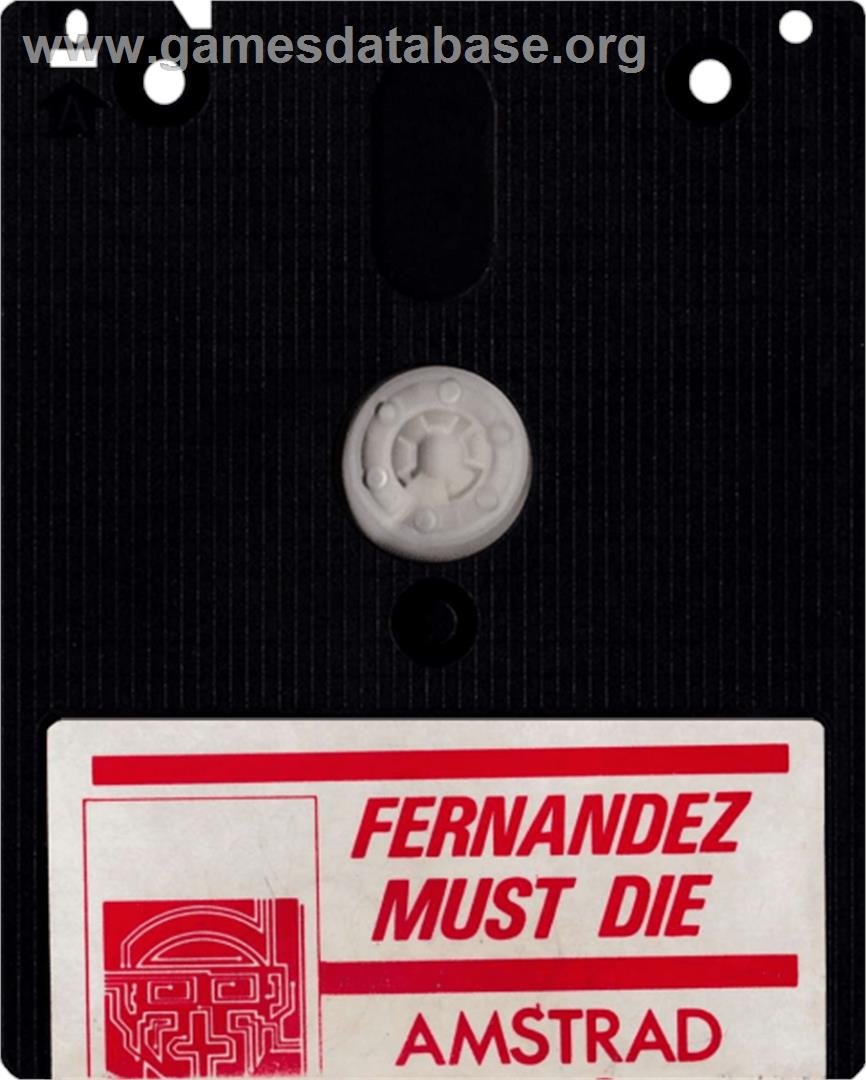 Fernandez Must Die - Amstrad CPC - Artwork - Cartridge
