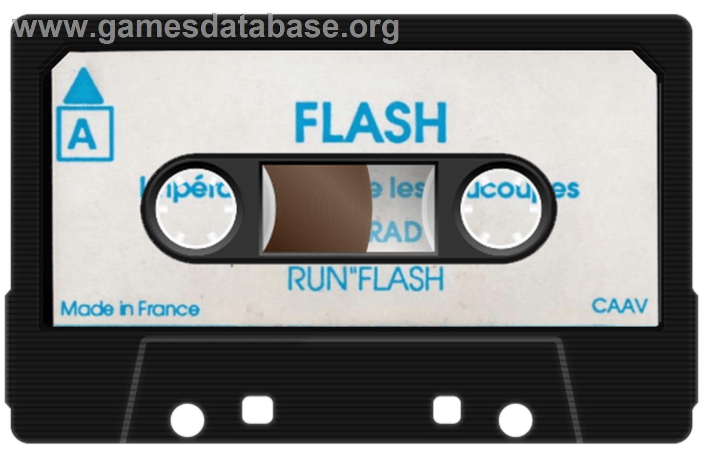 Flash - Amstrad CPC - Artwork - Cartridge