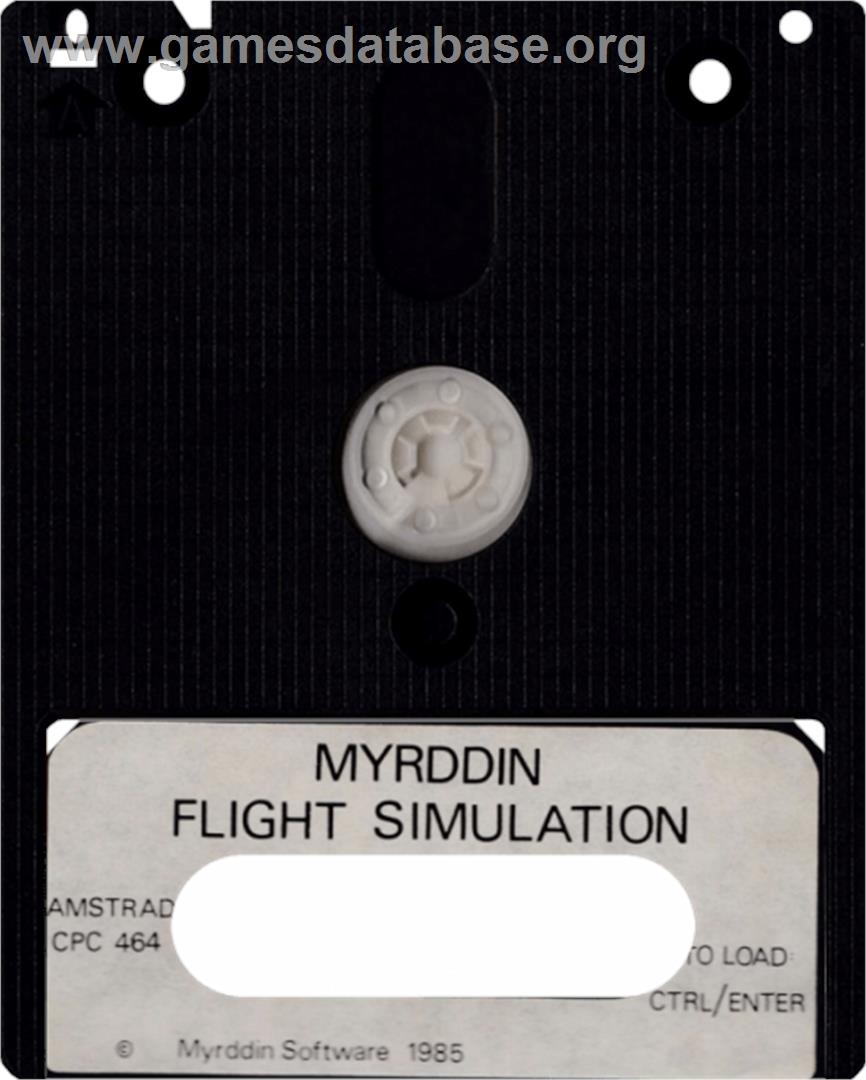 Flight Simulation - Amstrad CPC - Artwork - Cartridge