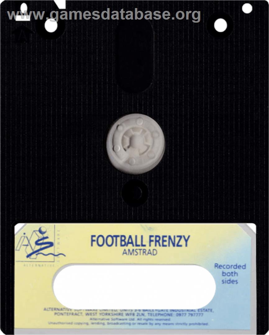 Football Frenzy - Amstrad CPC - Artwork - Cartridge