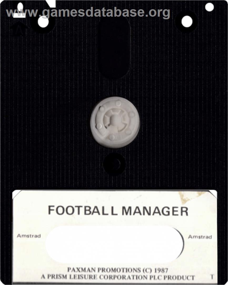 Football Manager - Amstrad CPC - Artwork - Cartridge