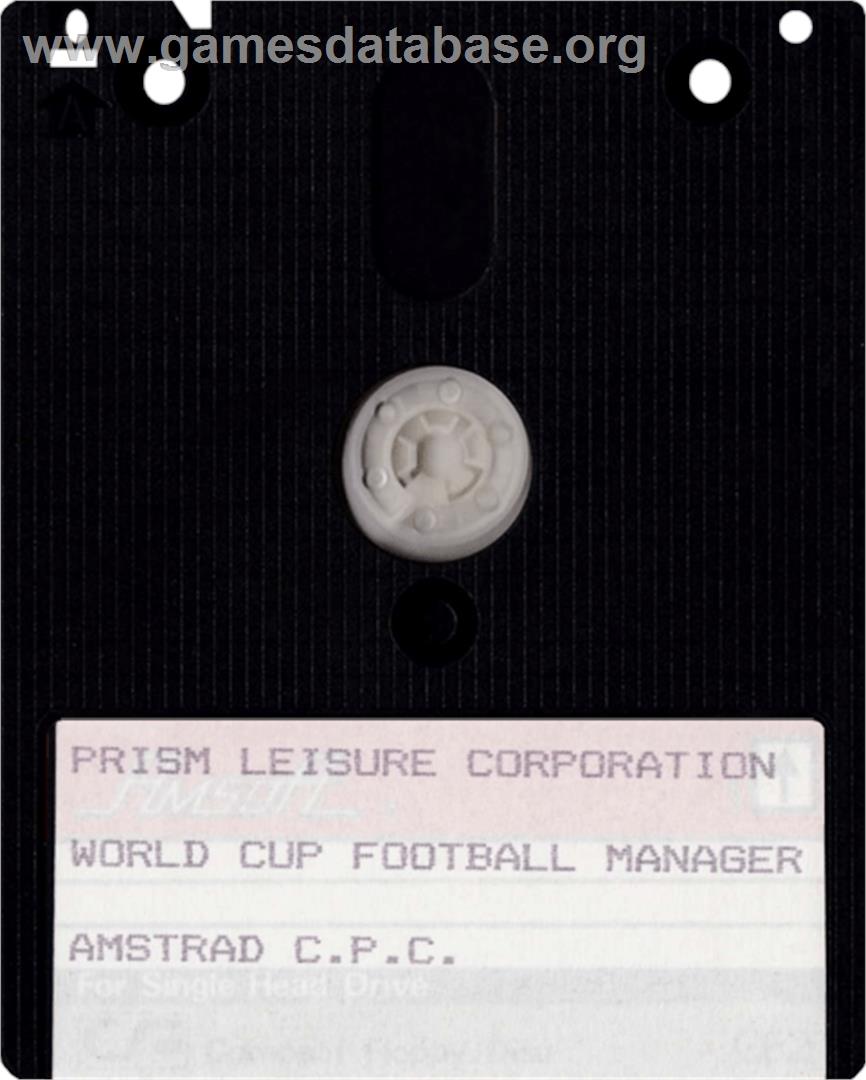 Football Manager - World Cup Edition - Amstrad CPC - Artwork - Cartridge
