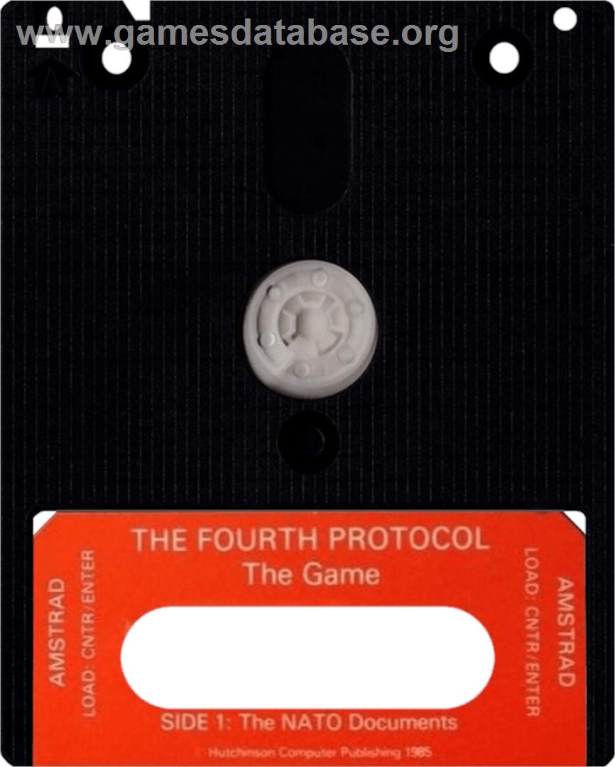 Fourth Protocol, The - Amstrad CPC - Artwork - Cartridge
