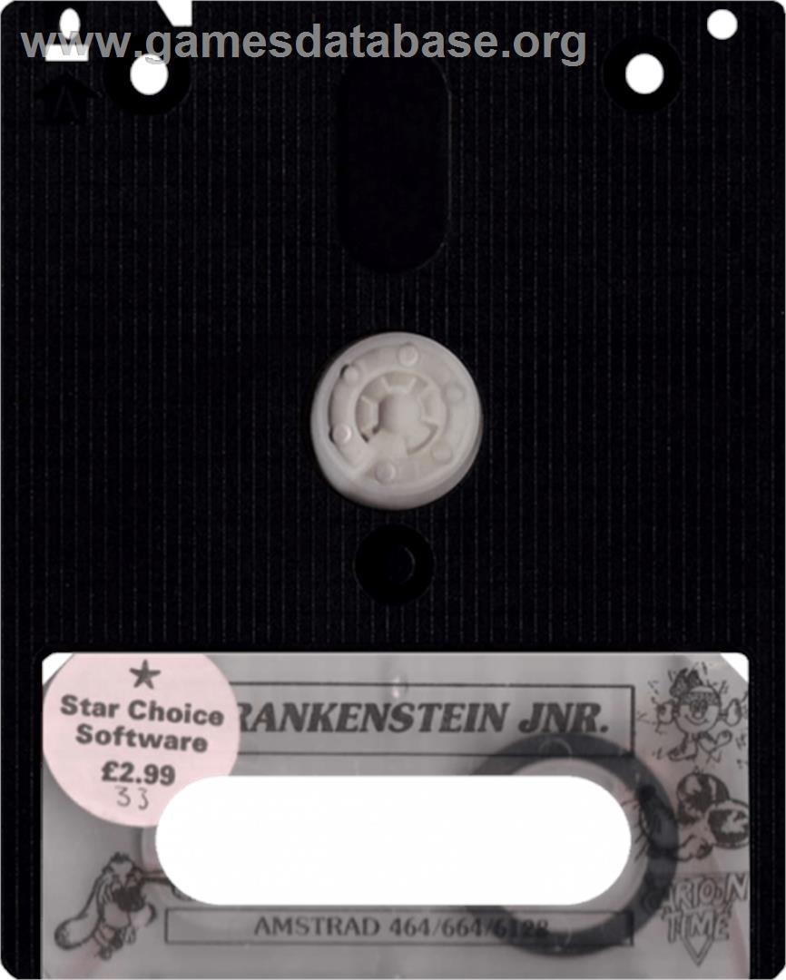 Frankenstein Jnr. - Amstrad CPC - Artwork - Cartridge