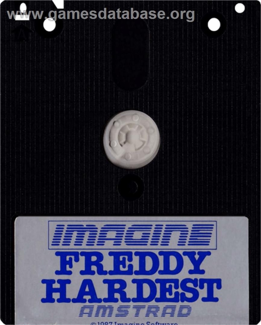 Freddy Hardest - Amstrad CPC - Artwork - Cartridge