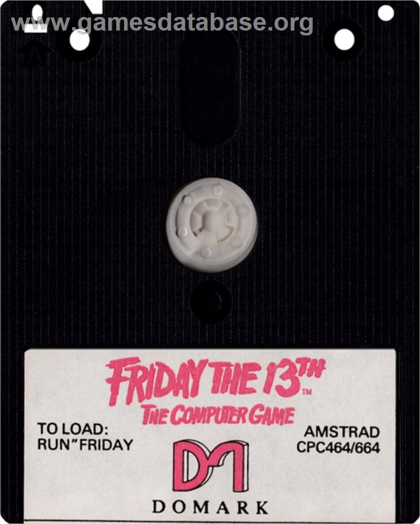 Friday the 13th - Amstrad CPC - Artwork - Cartridge