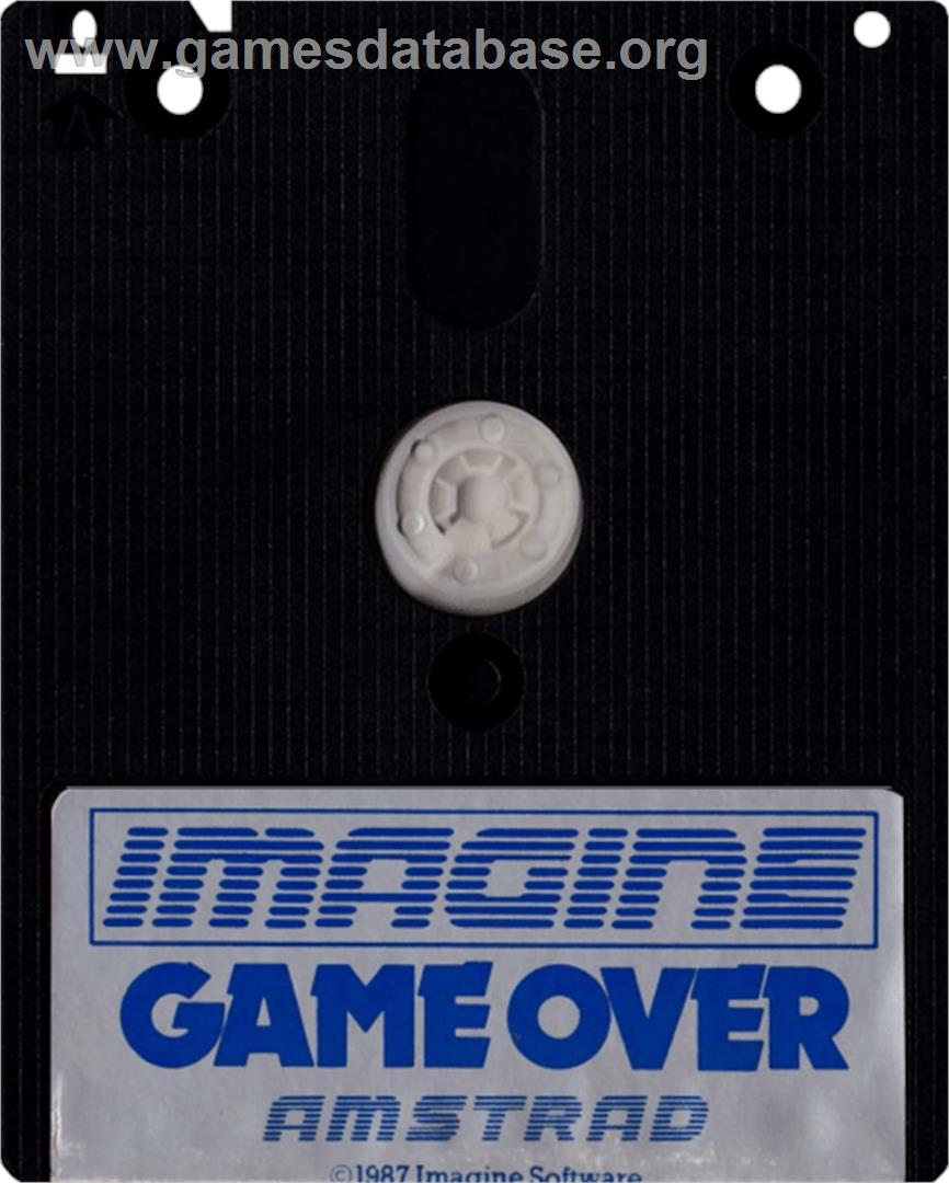 Game Over - Amstrad CPC - Artwork - Cartridge