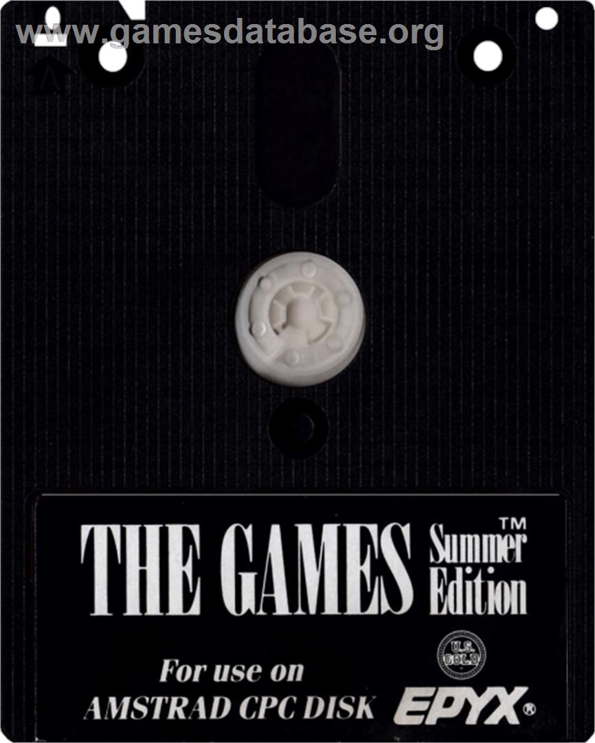 Games, The - Summer Edition - Amstrad CPC - Artwork - Cartridge