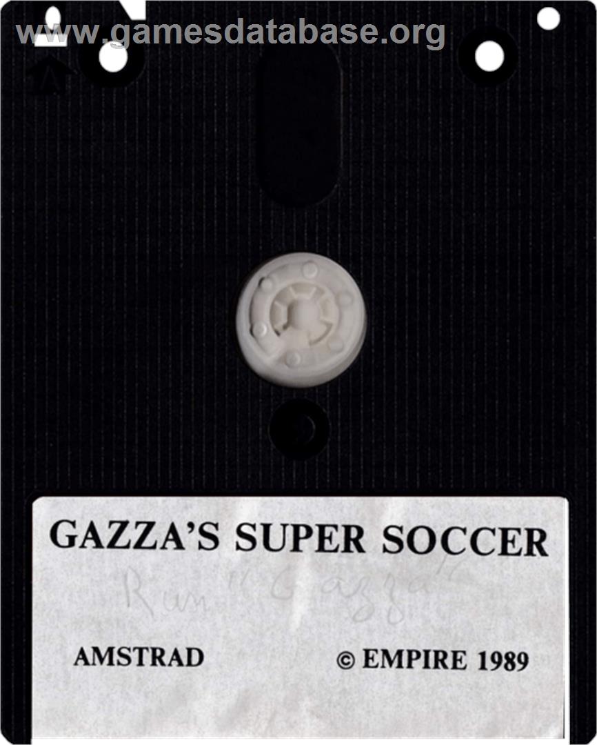 Gazza's Super Soccer - Amstrad CPC - Artwork - Cartridge