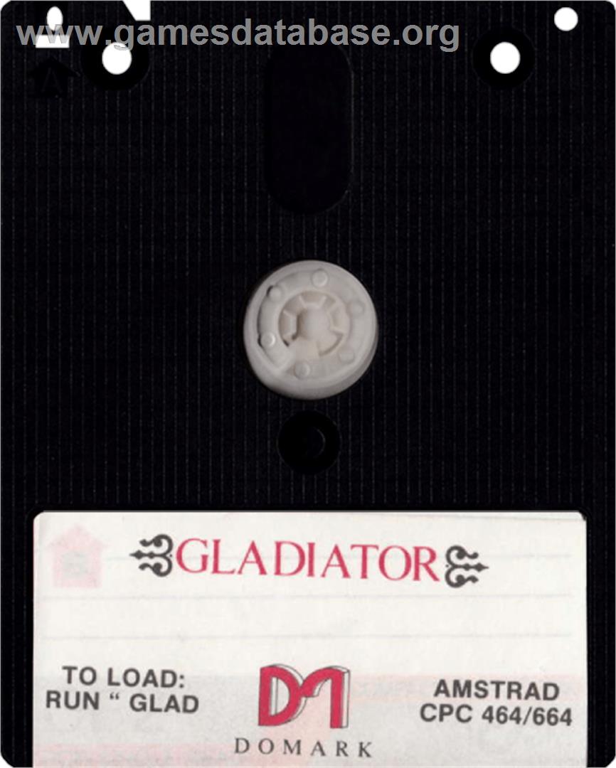 Gladiator - Amstrad CPC - Artwork - Cartridge