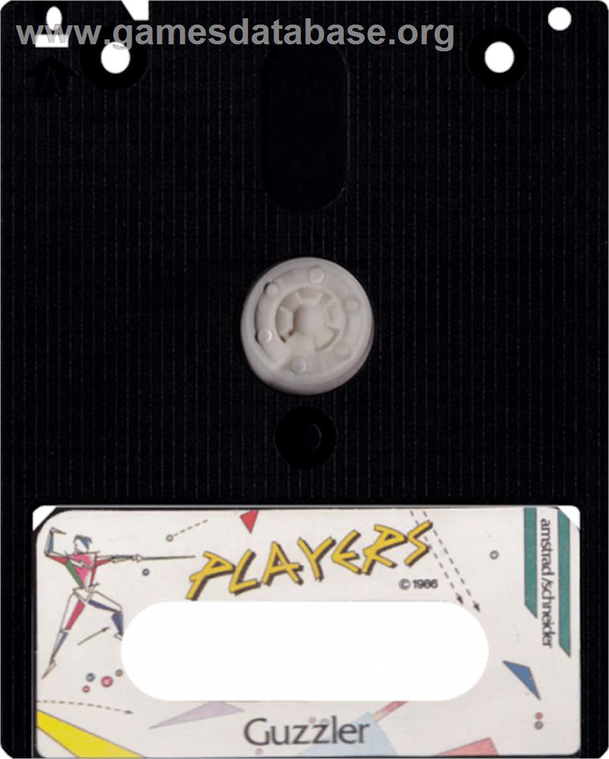 Guzzler - Amstrad CPC - Artwork - Cartridge