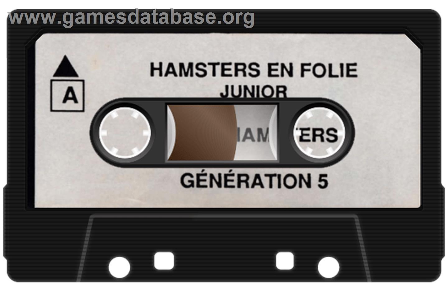 Hamsters En Folie - Amstrad CPC - Artwork - Cartridge