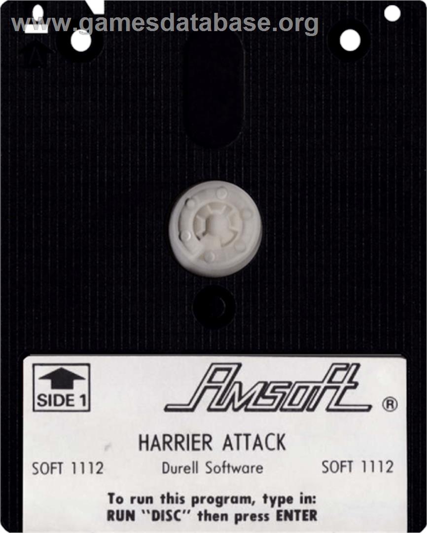 Harrier Attack - Amstrad CPC - Artwork - Cartridge