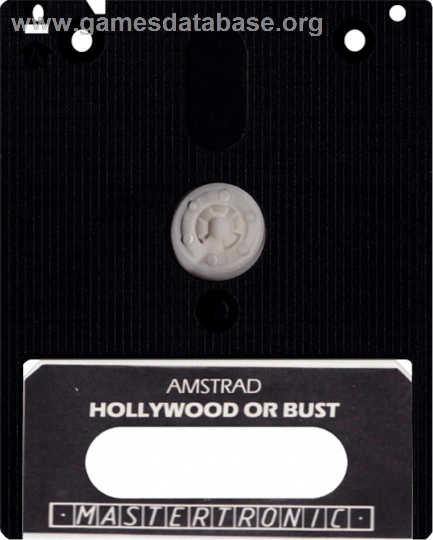 Hollywood Or Bust - Amstrad CPC - Artwork - Cartridge