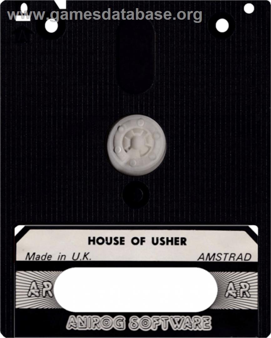 House Of Usher - Amstrad CPC - Artwork - Cartridge