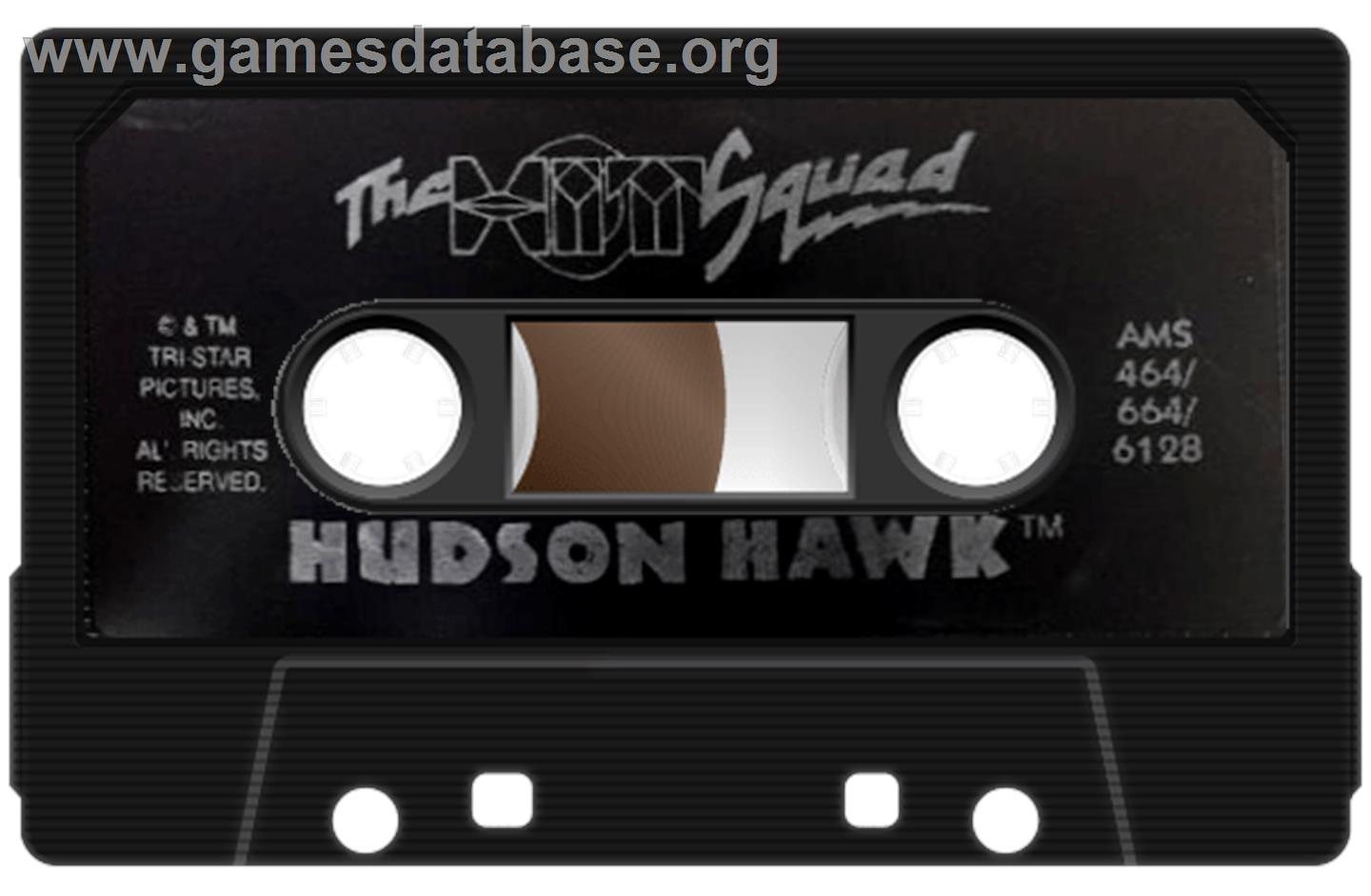 Hudson Hawk - Amstrad CPC - Artwork - Cartridge
