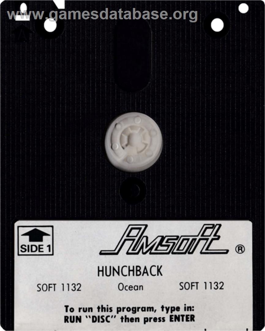 Hunchback - Amstrad CPC - Artwork - Cartridge