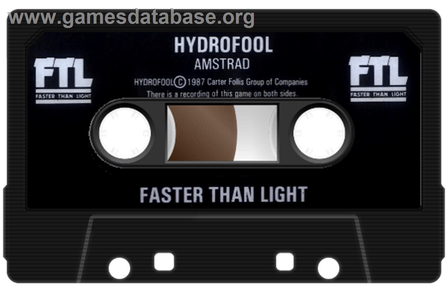 Hydrofool - Amstrad CPC - Artwork - Cartridge