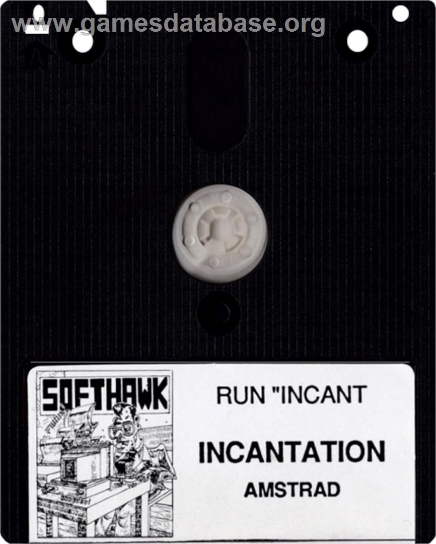 Incantation - Amstrad CPC - Artwork - Cartridge