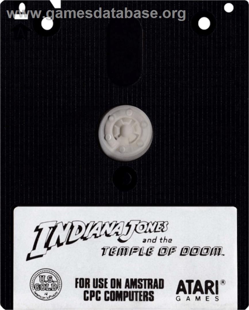 Indiana Jones and the Temple of Doom - Amstrad CPC - Artwork - Cartridge