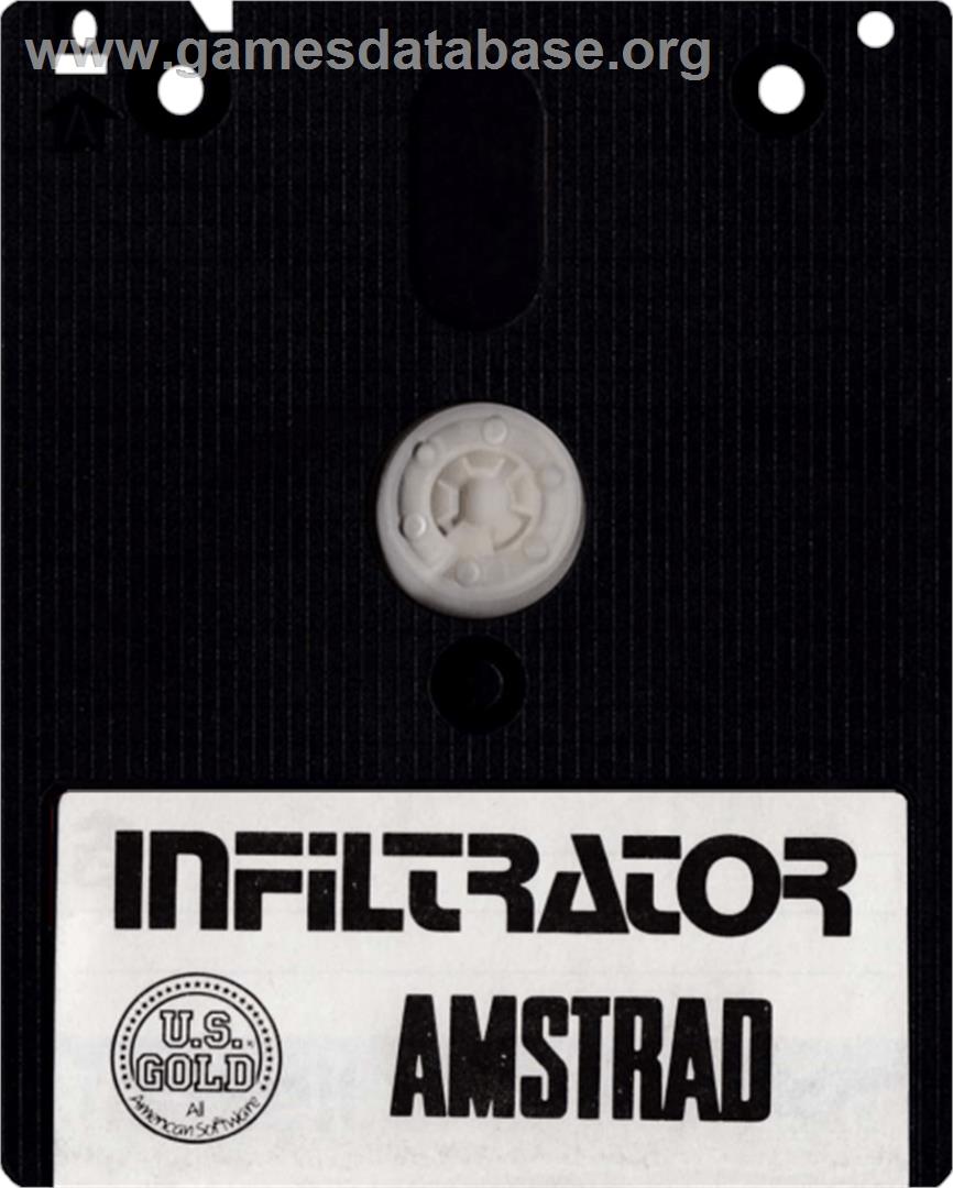 Infiltrator - Amstrad CPC - Artwork - Cartridge