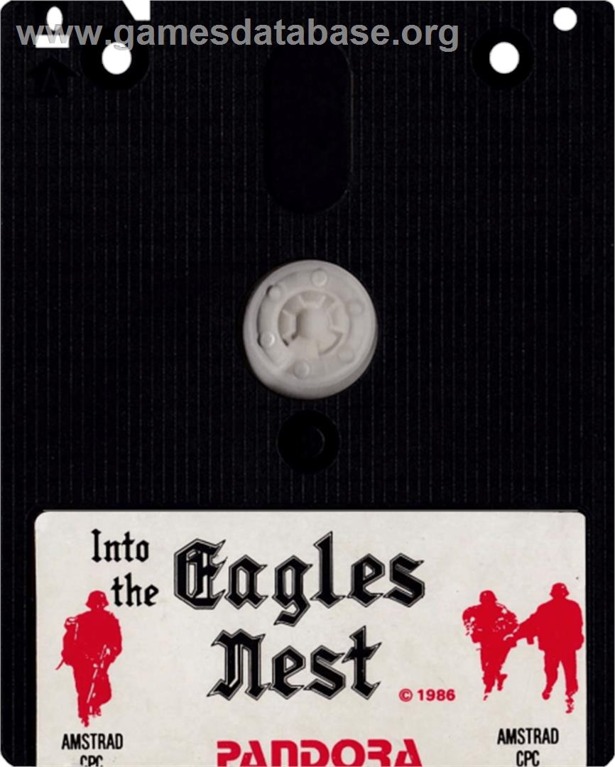 Into the Eagle's Nest - Amstrad CPC - Artwork - Cartridge