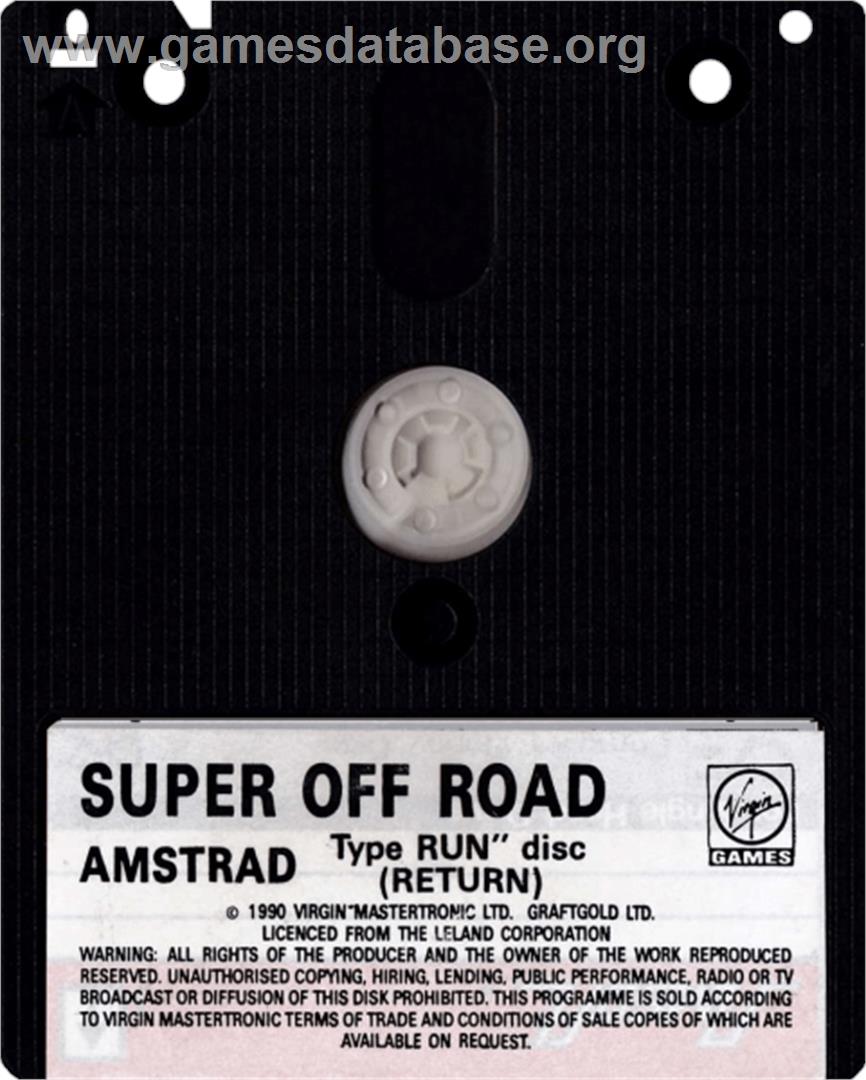 Ironman Ivan Stewart's Super Off-Road - Amstrad CPC - Artwork - Cartridge