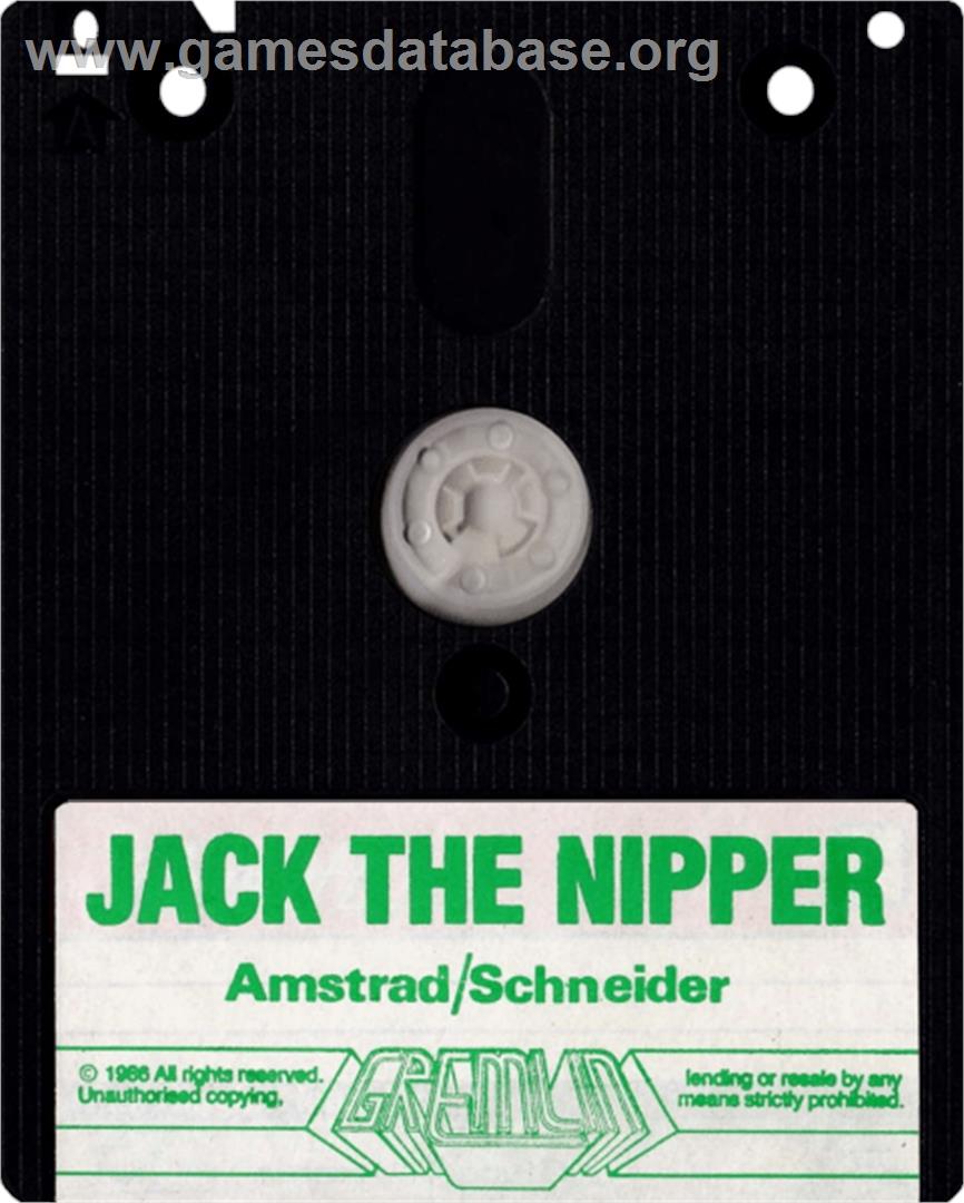 Jack the Ripper - Amstrad CPC - Artwork - Cartridge