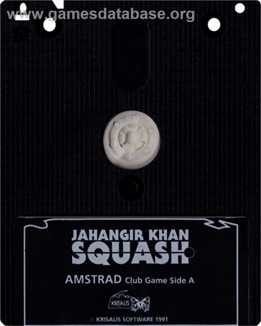 Jahangir Khan's World Championship Squash - Amstrad CPC - Artwork - Cartridge